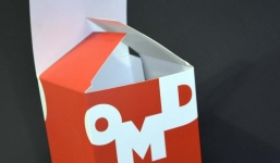 Коробки с логотипом самосборные